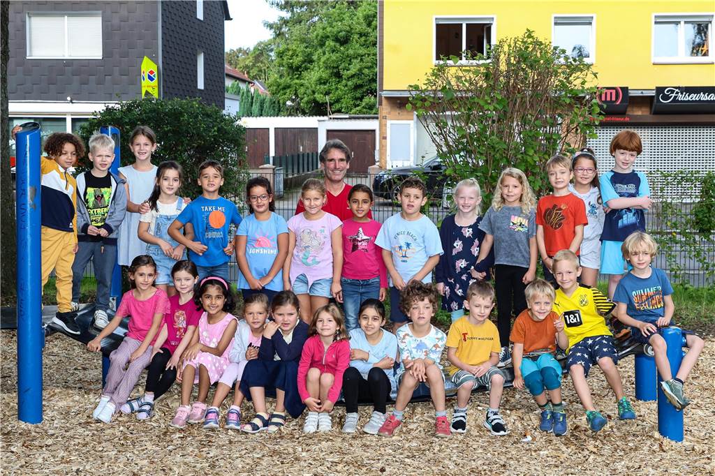 Die Klasse 1a der Reichshof-Grundschule