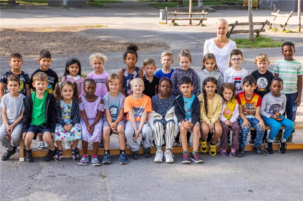 Die Klasse 1c der Dietrich-Bonhoeffer-Schule