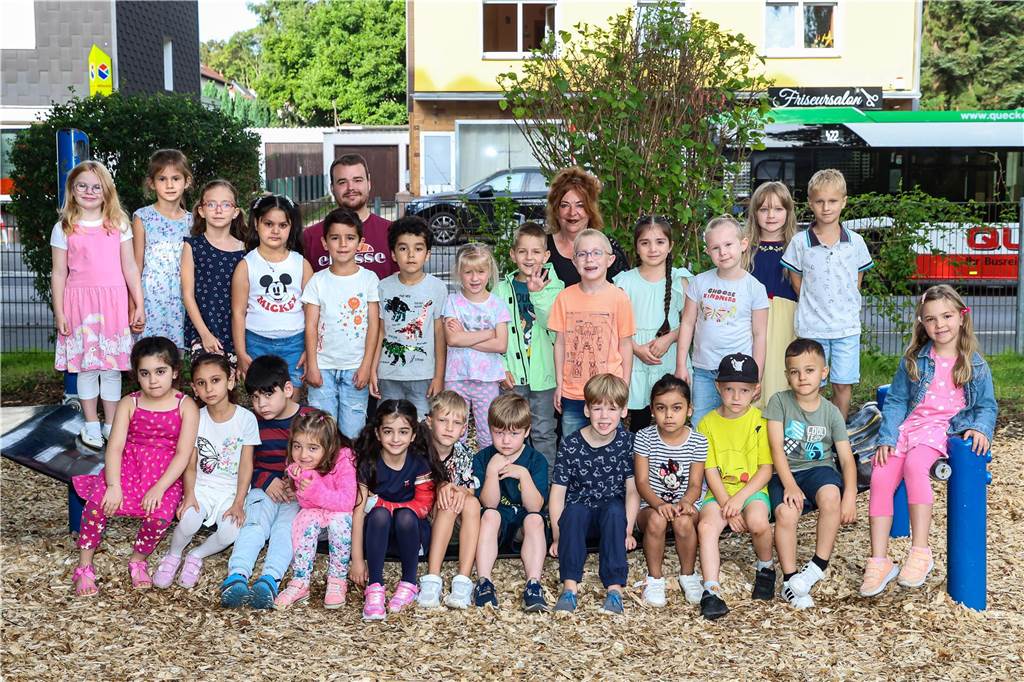 Die Klasse 1c der Reichshof-Grundschule