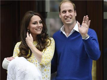 Die kleine Prinzessin hat einen Namen: Charlotte Elizabeth Diana. Foto: Facundo Arrizabalaga