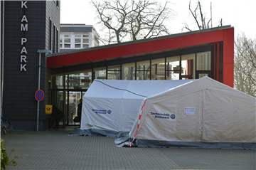 Die Klinik am Park - unter Auflagen sollen hier auch bald wieder Patientenbesuche möglich sein.