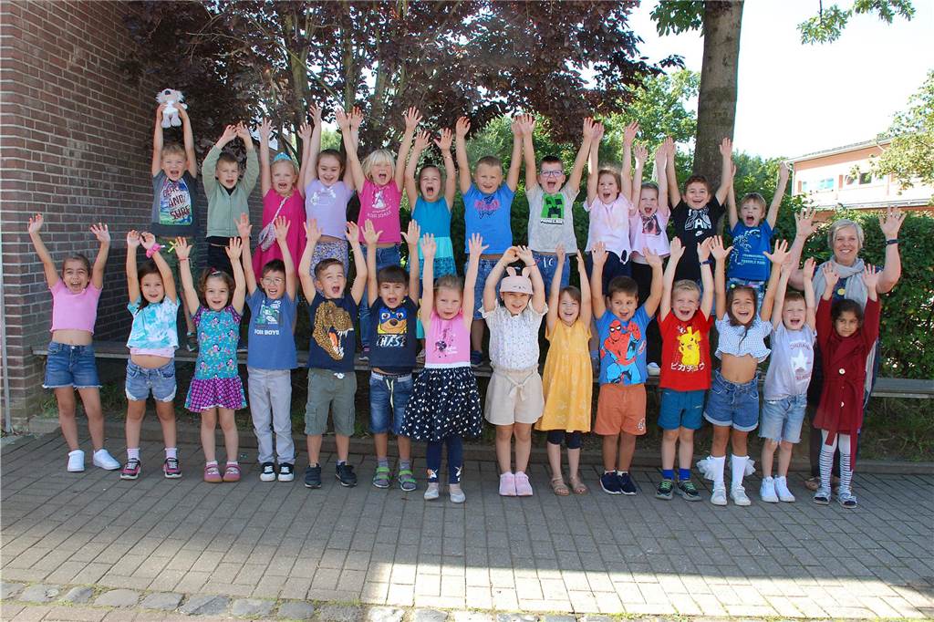 Die Koala-Klasse 1A an der Grundschule Alter Garten besuchen 26 Kinder. Klassenlehrerin ist Stephanie Bradtke.