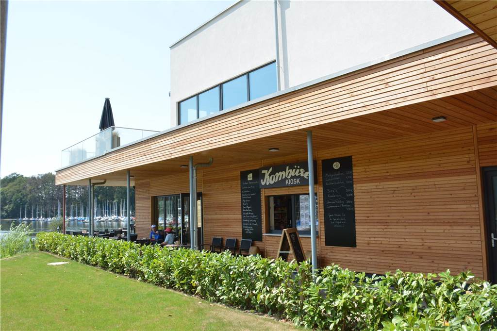 Halterns Biergärten im Überblick: Angebot, Öffnungszeiten, Preise Die Außenfassade der Kombüse.