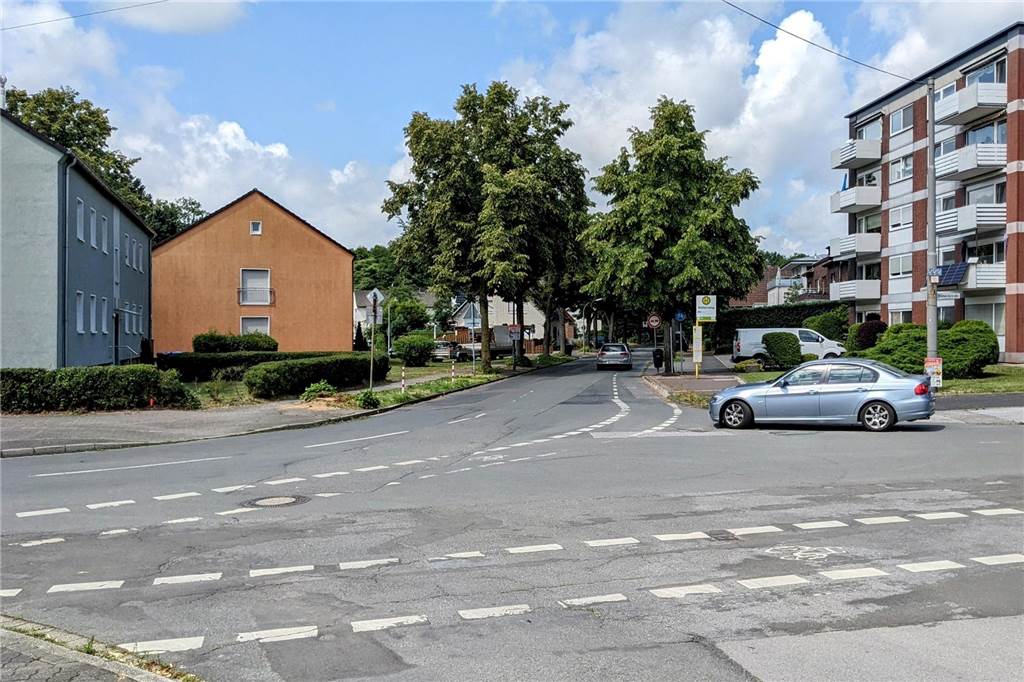 Erste Vorarbeiten für den Ausbau der Luisenstraße sind gestartet Kreuzung