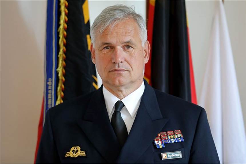 Marine-Inspekteur tritt nach Welle der Empörung ab „Die Krim ist weg": Vizeadmiral Kay-Achim Schönbach.