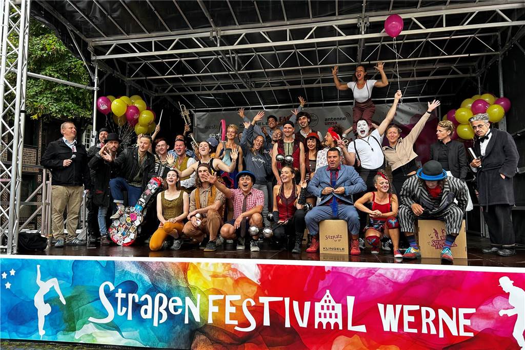 Die Künstler haben richtig Bock auf das Festival.