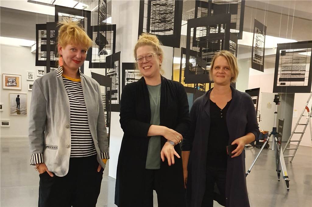 Trotz Pandemie: Beste Ausstellung Deutschlands 2020 kam aus Dortmund Die Kuratorinnen der preisgekrönten Dortmunder Schau: Kata Krasznahorkai (v.l.), Inke Arns und Sylvia Sasse.