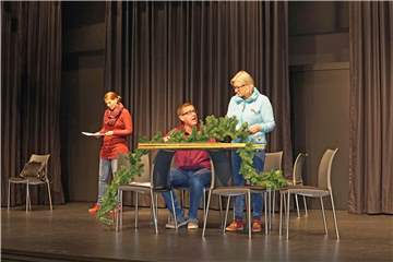 Die Laienspielschar Herbern wollte "Jens Petersen kriggt Besök" aufführen. Der Besuch fällt flach.