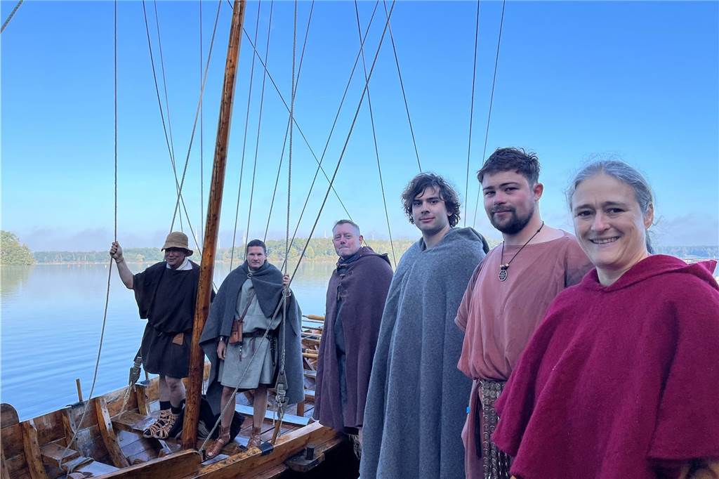 Die Legionäre der Halterner Gruppe "Römer für Aliso"