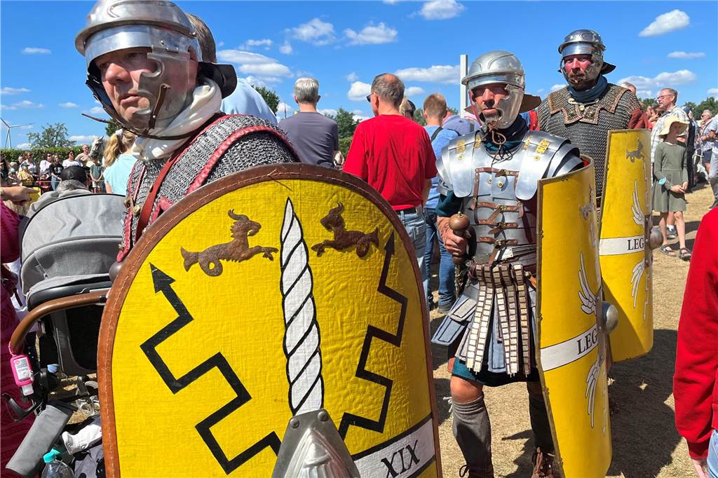 Die Legionäre treffen beim Tag des Denkmals auf die Sternenkrieger.