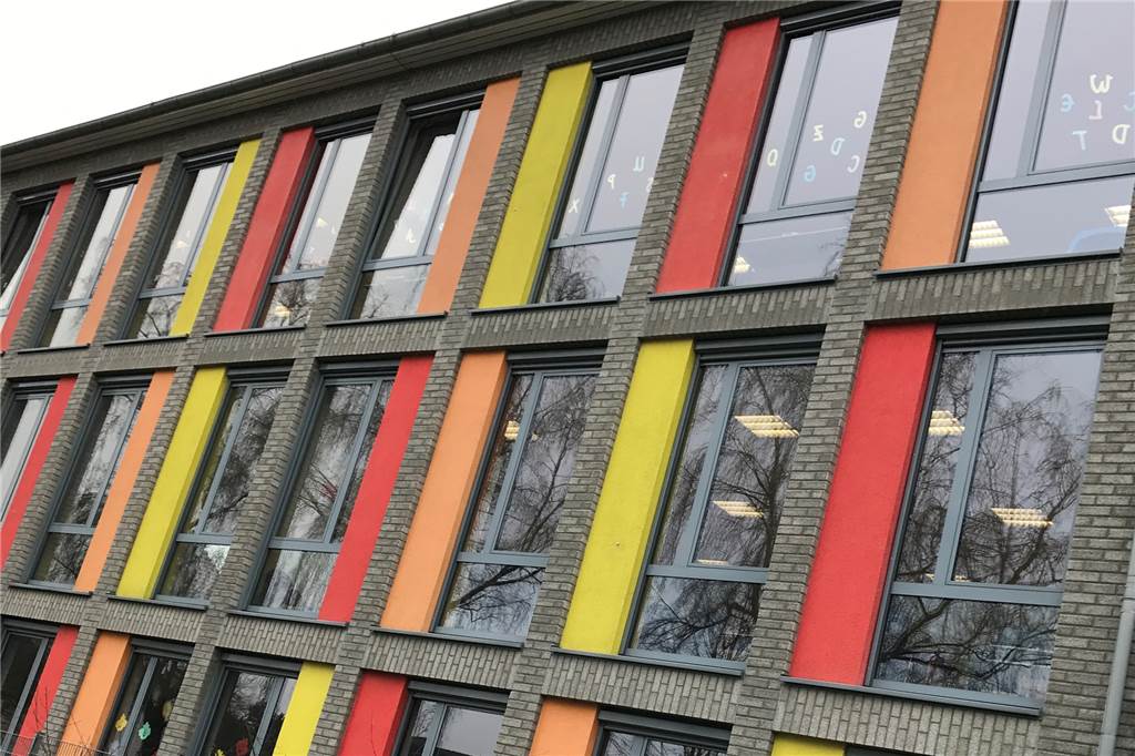 Trotz Masken: Castrop-Rauxels Schulen demonstrieren Zuversicht vor dem Start Die Lindenschule