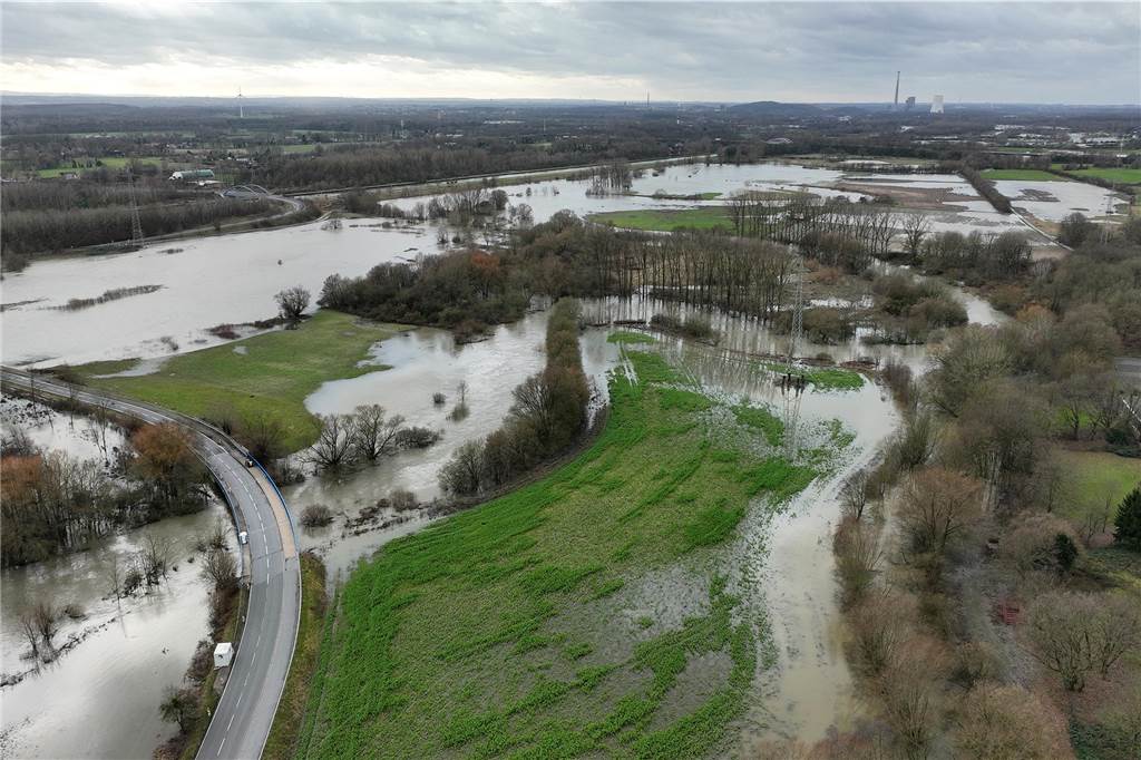 Die Lippe am Tiebaum in Stockum 