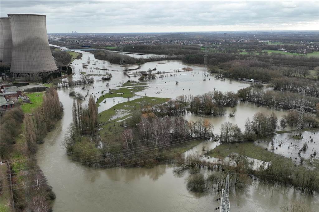 Die Lippe am Tiebaum in Stockum 
