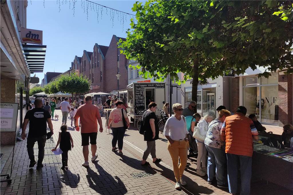 Die Lüner City war richtig gut besucht. 
