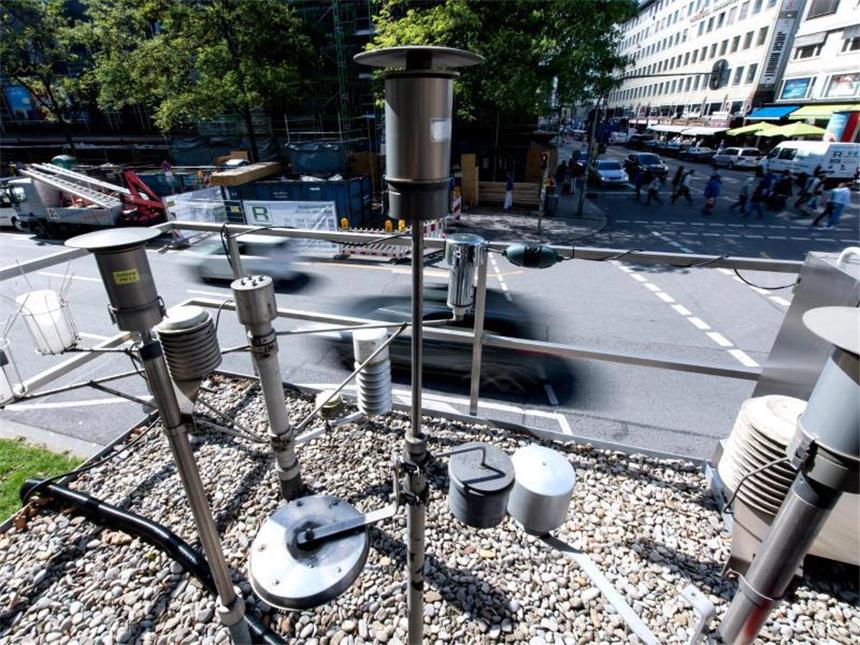 Stickstoffdioxid verpestet Luft in vielen NRW-Städten Die Luftverschmutzung bleibt vielerorts ein Problem. Foto: Sven Hoppe/Archivbild