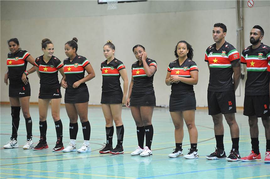 Exoten versalzen Deutschland die Suppe bei der Generalprobe Die Mannschaft von Surinam war am Wochenende in Castrop-Rauxel zu Korfball-Länderspielen zu Gast.
