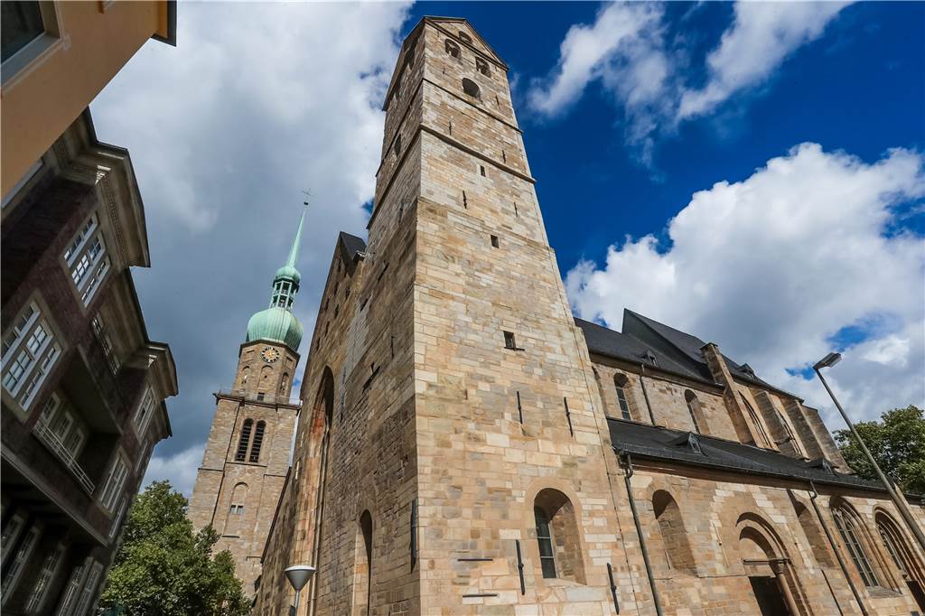 Die Marienkirche in der Innenstadt.