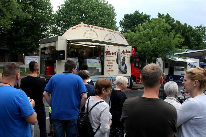 Die Marktschreier waren in Ickern zu Gast.