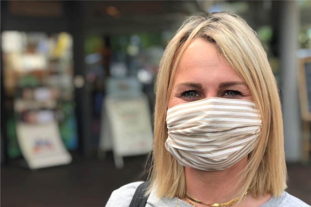 Die Maske gehört in Castrop-Rauxel zum Leben dazu - vor allem beim Einkaufen.