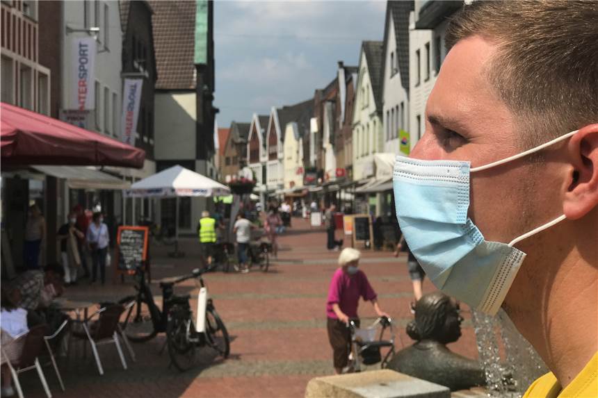 Diese Corona-Regeln gelten heute in Haltern am See Die Maskenpflicht im Freien ist weitgehend aufgehoben.