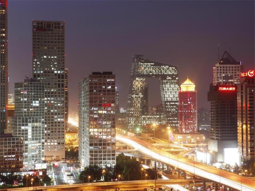 EU-Firmen: Mega-Metropole Peking muss nachhaltig wachsen Die Megametropole Peking wächst und wächst. Foto: How Hwee Young