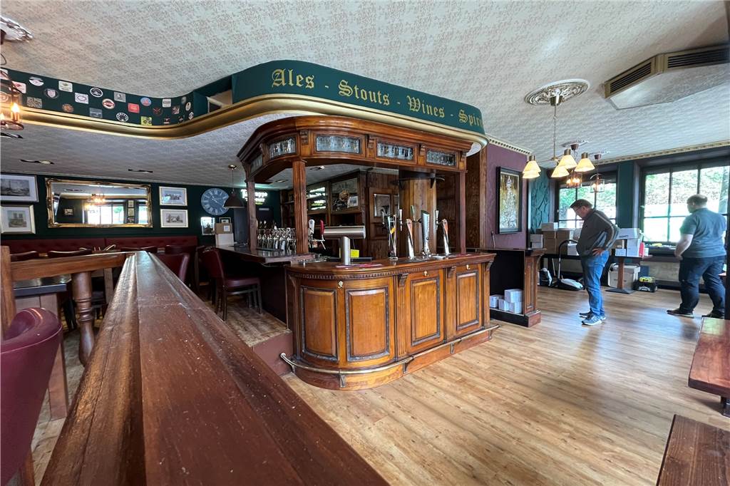 Die meisten Arbeiten im English Pub „The Londoner“ sind abgeschlossen.