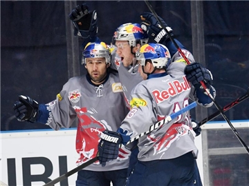 Die Münchner gewannen zu Hause gegen die Eisbären Berlin. Foto: Tobias Hase