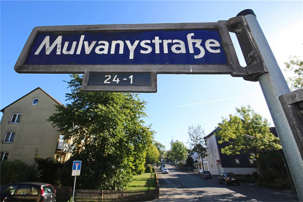 Wie Thomas Mulvany, ein Trendsetter des 19. Jahrhunderts, Castrop-Rauxel prägte Die Mulvanystraße ist genauso wie die Thomasstraße dem Iren gewidmet.