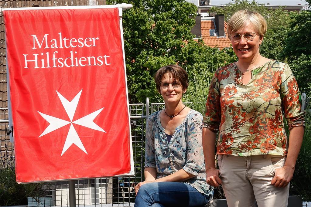 „Auch in Familien mit sterbenden Kindern wird gelacht und Unsinn gemacht“ Die Nachfolge von Monika Jost übernehmen kommissarisch Karin Budde (l.) und Silke Willing.