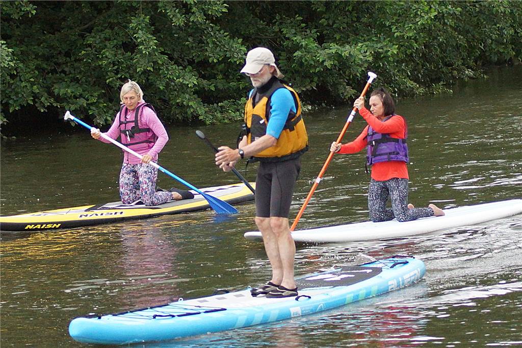 Stand-Up-Paddling liegt im Trend: „Der Markt ist dermaßen explodiert“ Die Nachfrage ist enorm: Der Kanuklub Unna freut sich über neue Mitglieder, die über die Sportart Stand-Up-Paddling kommen.