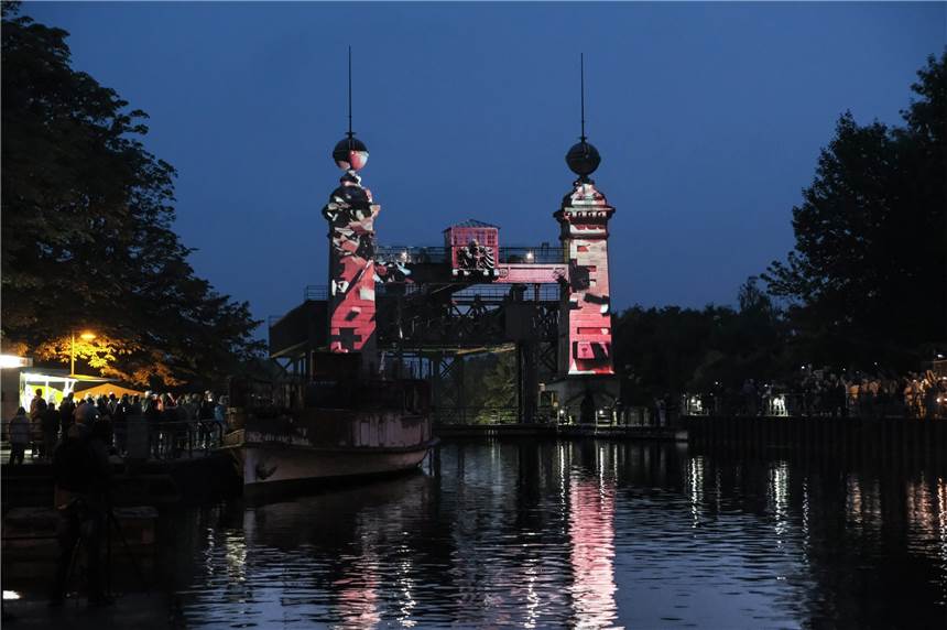Die Nacht der Industriekultur führt auch in diesem Jahr wieder zum Schiffshebewerk in Henrichenburg.