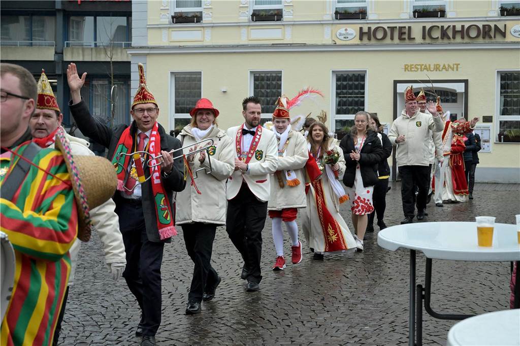 Die Narren in Werne haben die Macht übernommen.