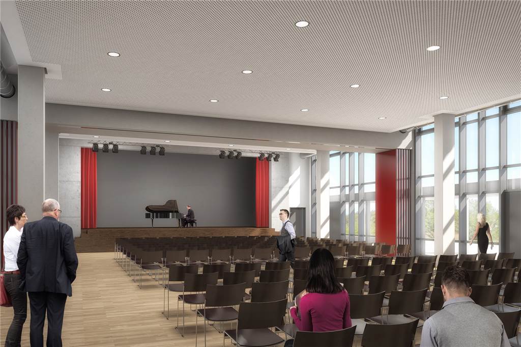 Startschuss für Profilschul-Aula: So läuft der aufwendige Umbau zur Kulturstätte Die neue Aula soll nicht wieder zu erkennen sein.
