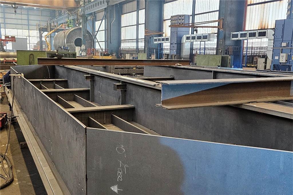 Neue Blaue Brücke kommt im Mai: Aufbau wird Spektakel wie bei der Möwe Blick auf das neue Brückenbauwerk für Haltern
