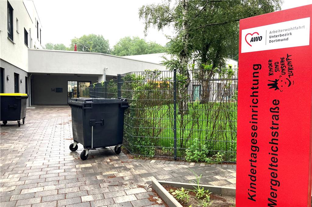 Die neue Kindertagesstätte der Arbeiterwohlfahrt an der Mergelteichstraße ist bereits eröffnet. Sie wird Teil des Generationenprojekts sein.