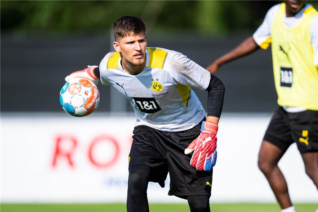 Die neue Nummer 1 des BVB: Gregor Kobel.