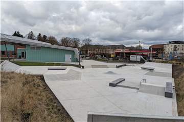 Die neue Skater-Anlage am Treffpunkt Altstadt wird demnächst offiziell eröffnet.