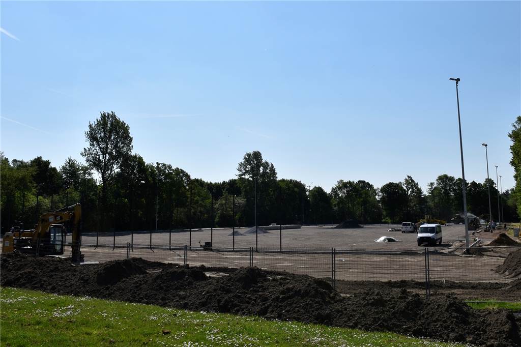 Millionenprojekt Sportanlage Dahl macht Fortschritte - das ist der genaue Stand Die neue Sportanlage am Grote-Dahl-Weg ist derzeit noch eine reine Baustelle.