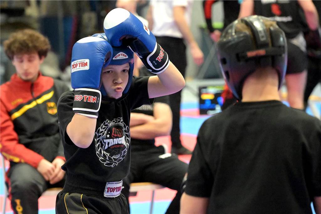 Die neue Sporthalle an der Dammwiese wurde von den German Open im Kickboxen eingeweiht.