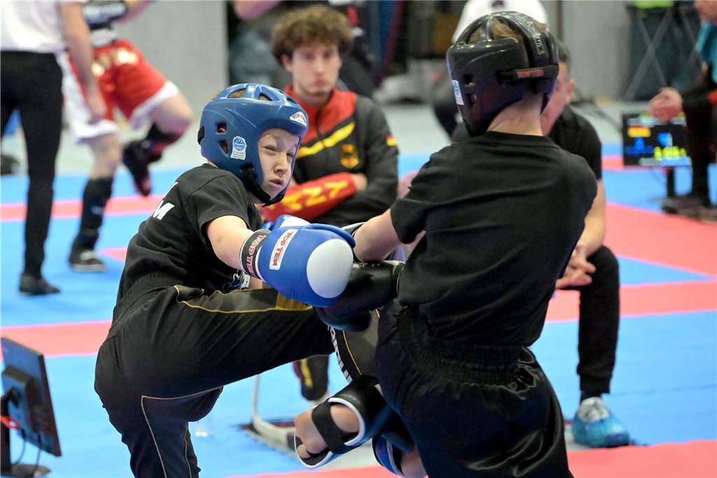 Die neue Sporthalle an der Dammwiese wurde von den German Open im Kickboxen eingeweiht.