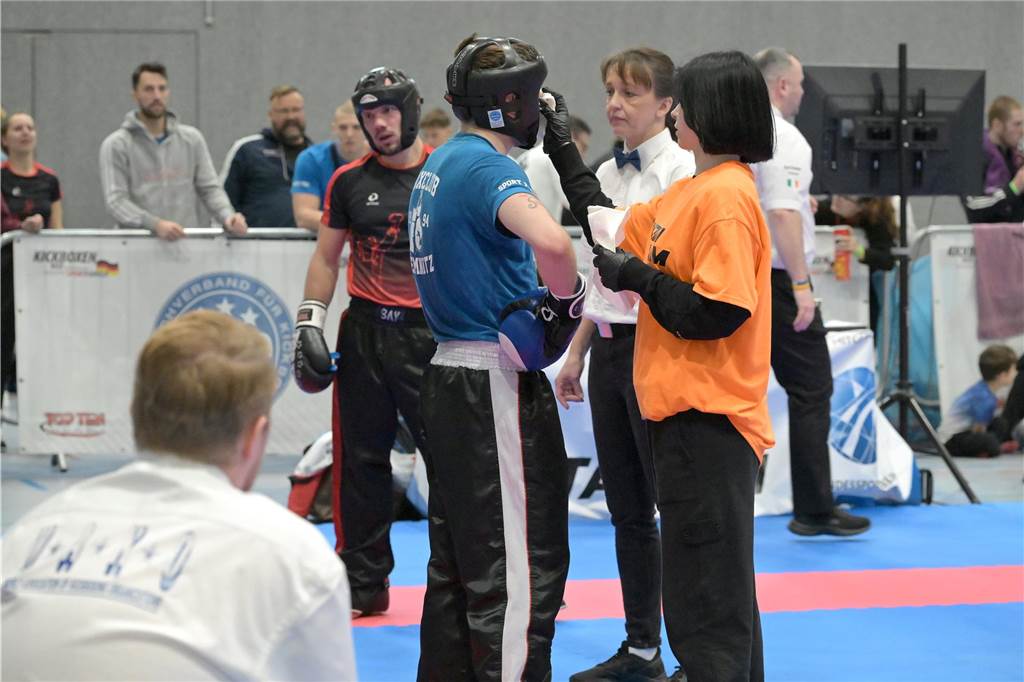Die neue Sporthalle an der Dammwiese wurde von den German Open im Kickboxen eingeweiht.