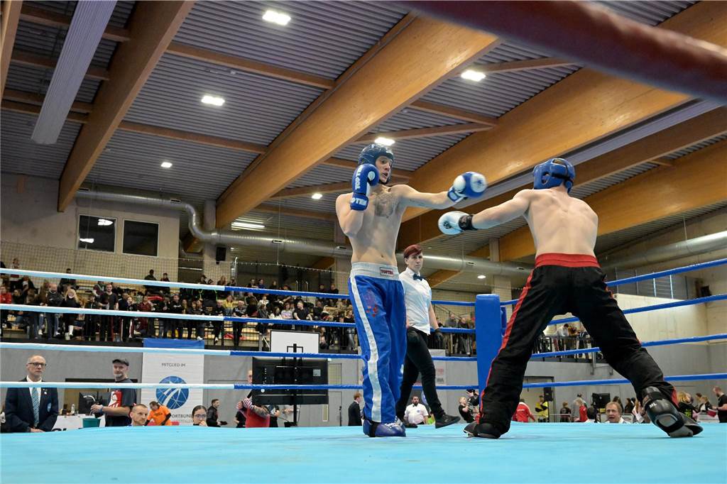 Die neue Sporthalle an der Dammwiese wurde von den German Open im Kickboxen eingeweiht.