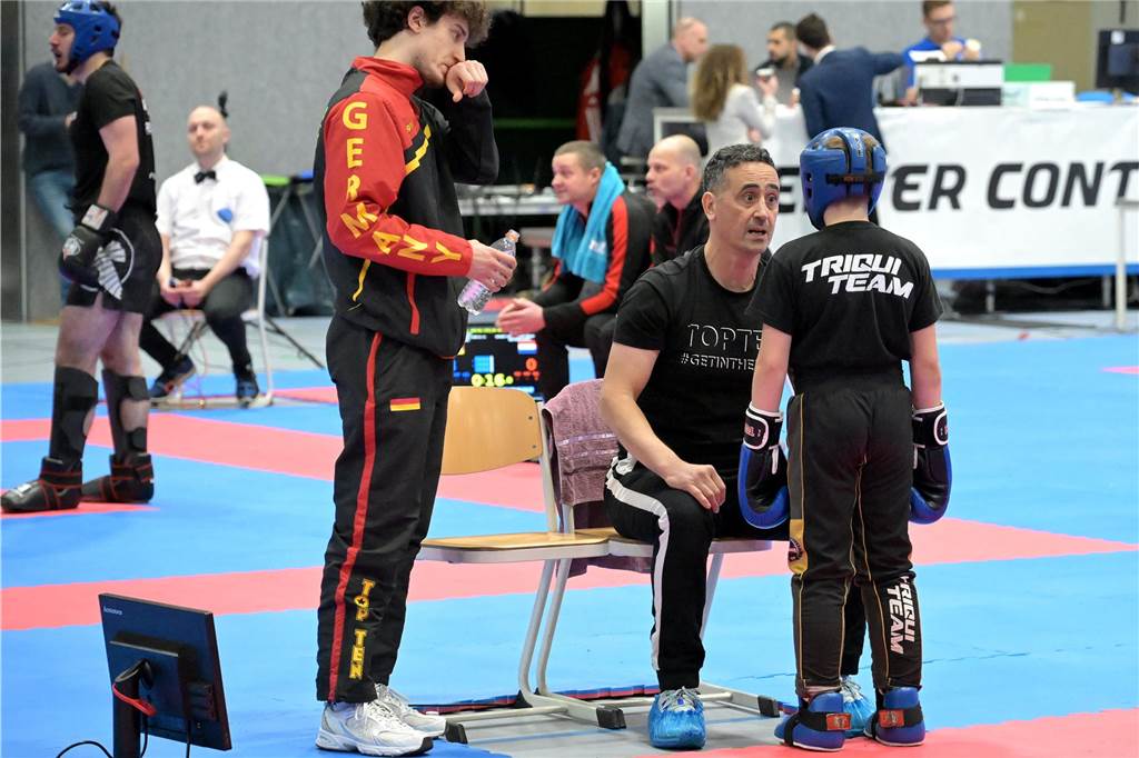 Die neue Sporthalle an der Dammwiese wurde von den German Open im Kickboxen eingeweiht.