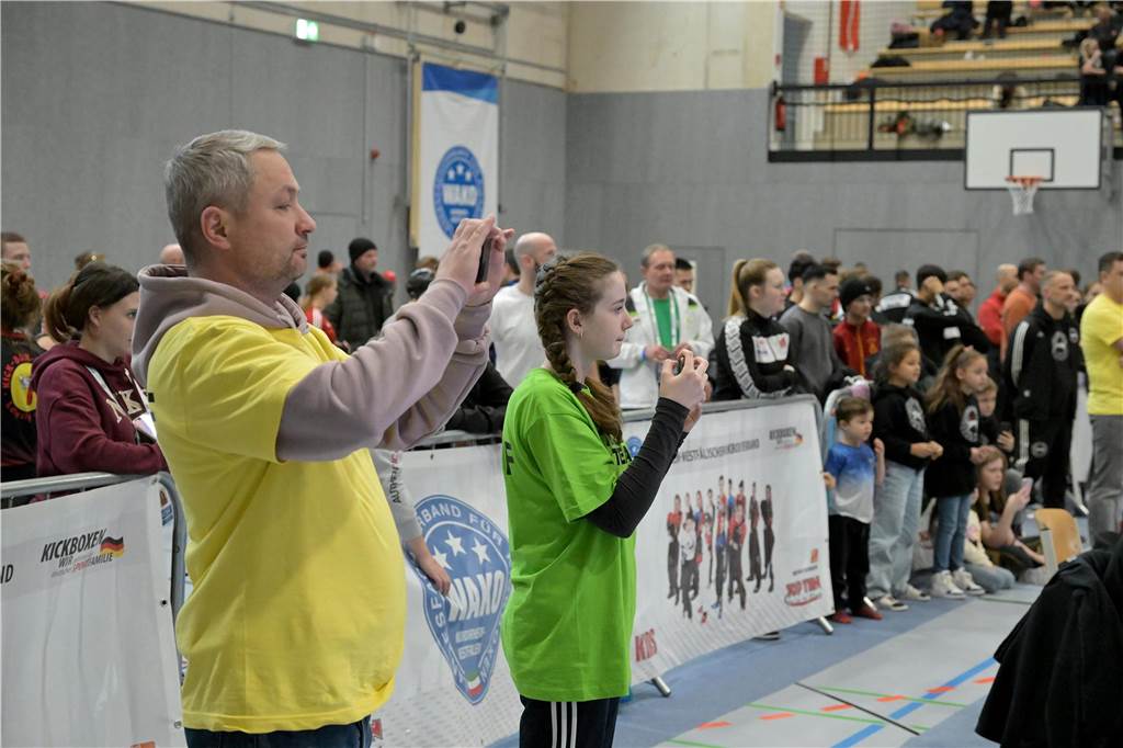Die neue Sporthalle an der Dammwiese wurde von den German Open im Kickboxen eingeweiht.
