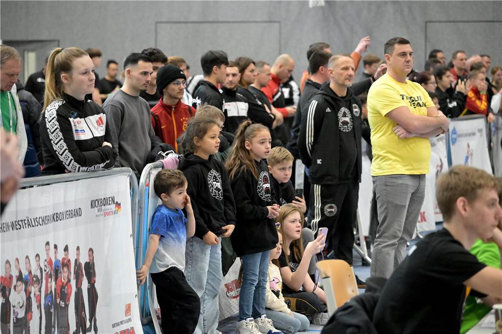 Die neue Sporthalle an der Dammwiese wurde von den German Open im Kickboxen eingeweiht.
