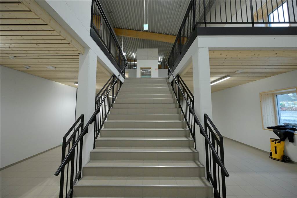 Lünen bekommt einen echten Tempel an der Dammwiese Die neue Sporthalle in Lünen an der Dammwiese.
