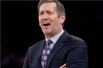 Die New York Knicks trennten sich von Cheftrainer Jeff Hornacek. Foto: Frank Franklin Ii/AP