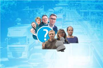 Die OB-Kandidaten stellen sich in unserem Themencheck drei Bürgerfragen zum Thema Verkehr.