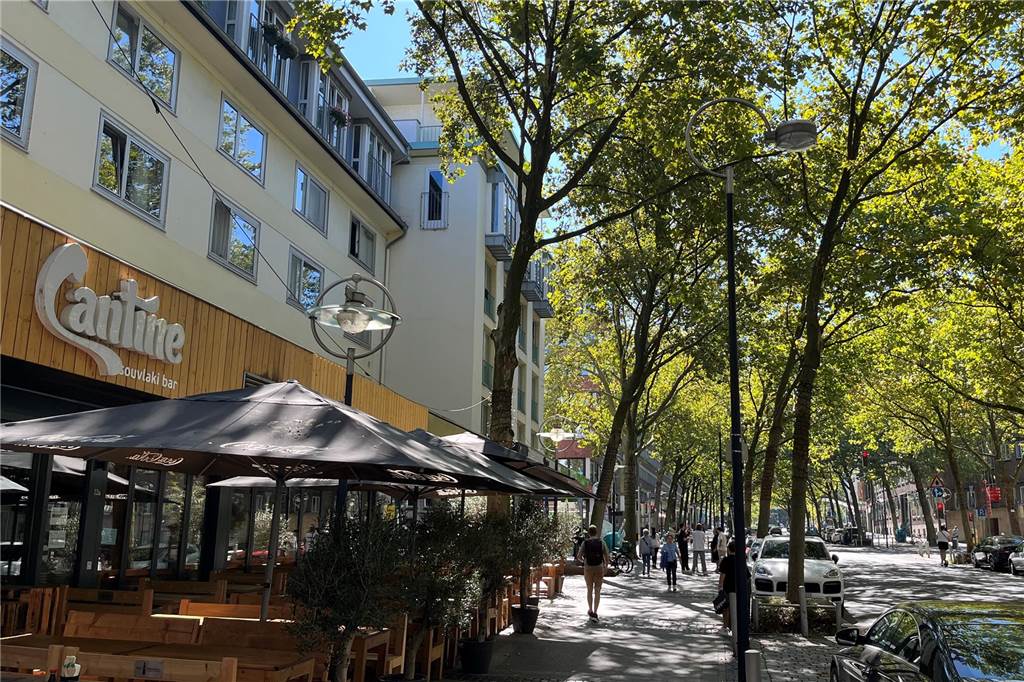 Bild von der oberen Kleppingstraße.