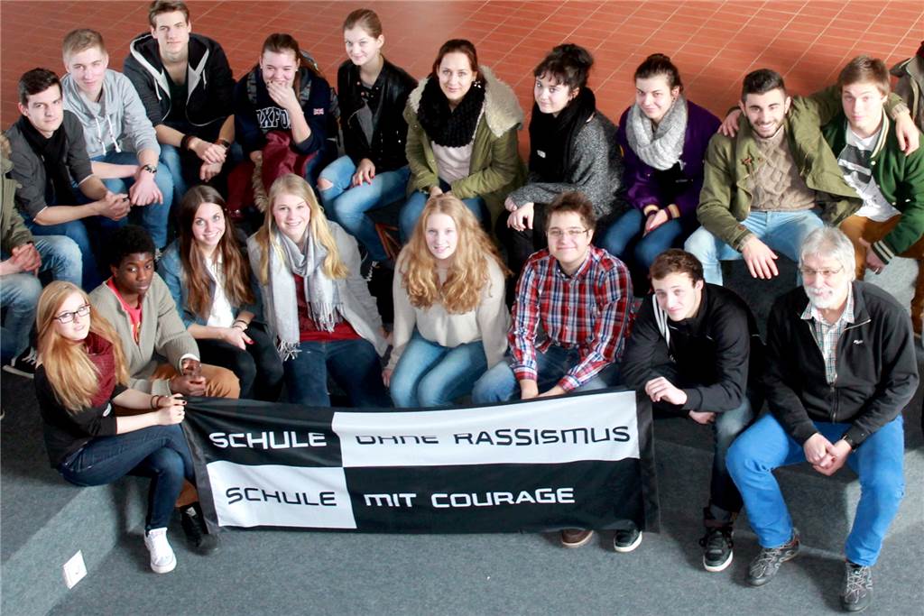 JCS wird „Schule ohne Rassismus“: Engagement gegen die Diskriminierung von Andersartigkeit Die Olfener Gesamtschule (oben abgebildet) und das Städtische Gymnasium Selm sind bereits „Schulen ohne Rassismus“.